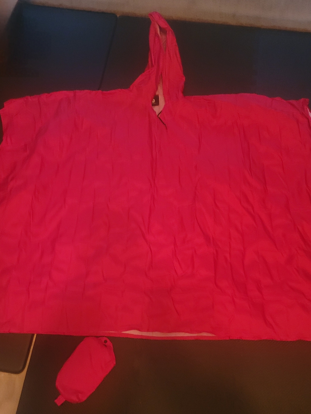 Storm Tech Red Packable Rain Poncho